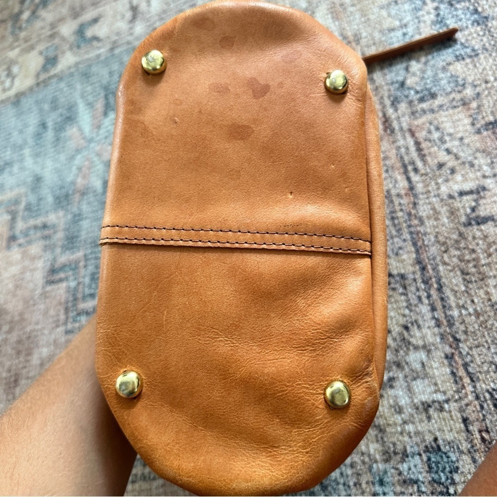 Vintage Isak and Inger Brown Leather Purse - Picture 5 of 6